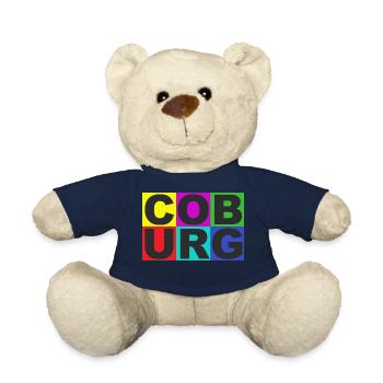 COBURG colorful - Teddy Bear - french navy - Front
