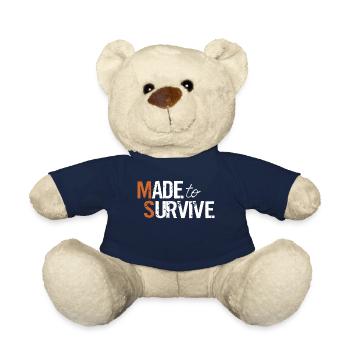 Made to Survive - Teddy Bear - french navy - Front