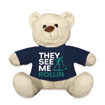 Boule Tee Shirt - Nounours - bleu marine - Devant