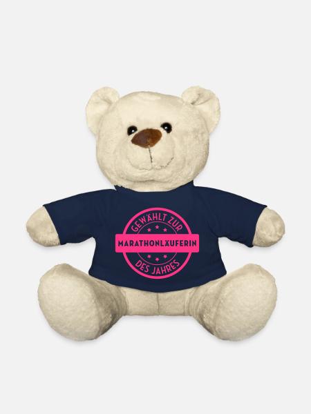 Marathonläufer Marathonläuferin Laufen Läufer - Teddy - French Navy