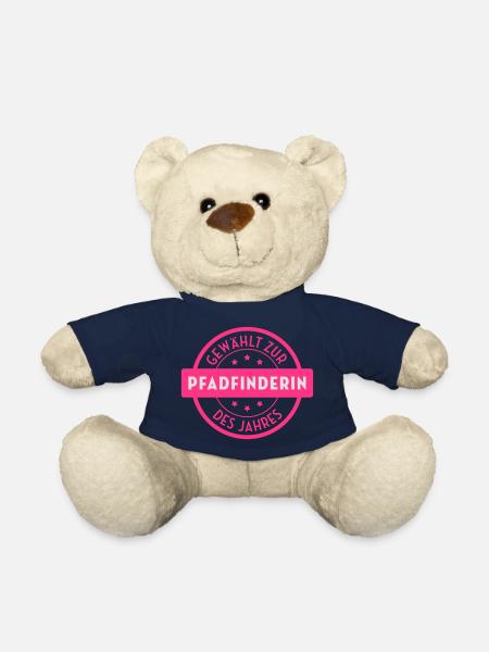 Pfadfinder Pfadfinderin Pfadfinderbewegung Camper - Teddy - French Navy