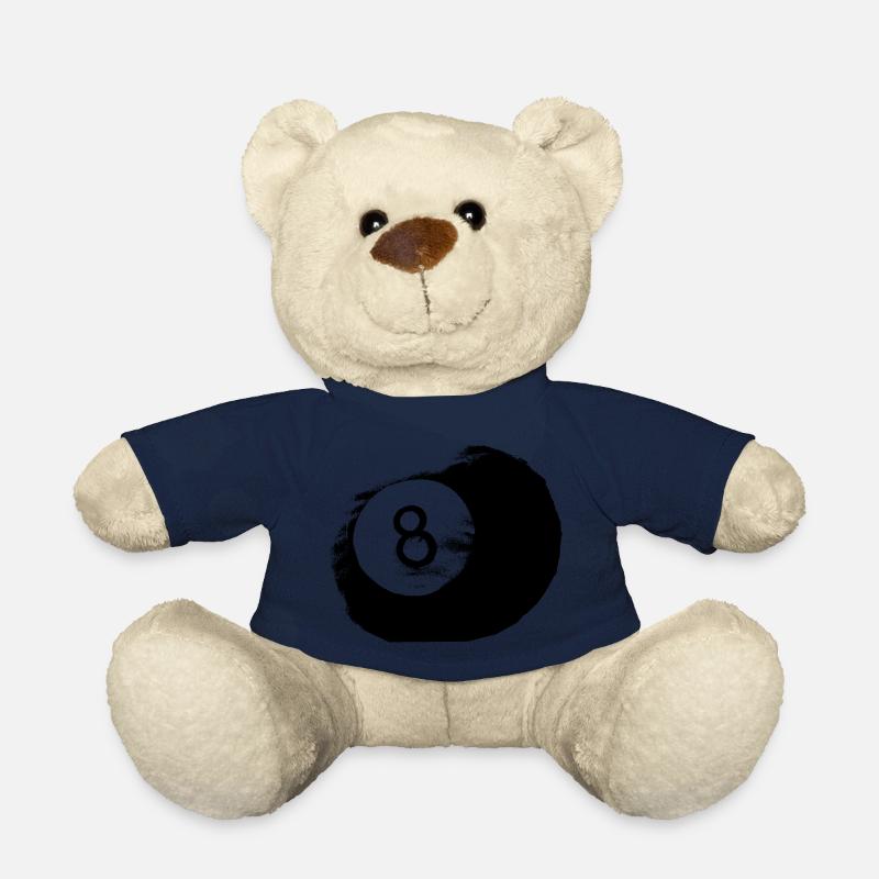 boule de billard - Nounours - bleu marine