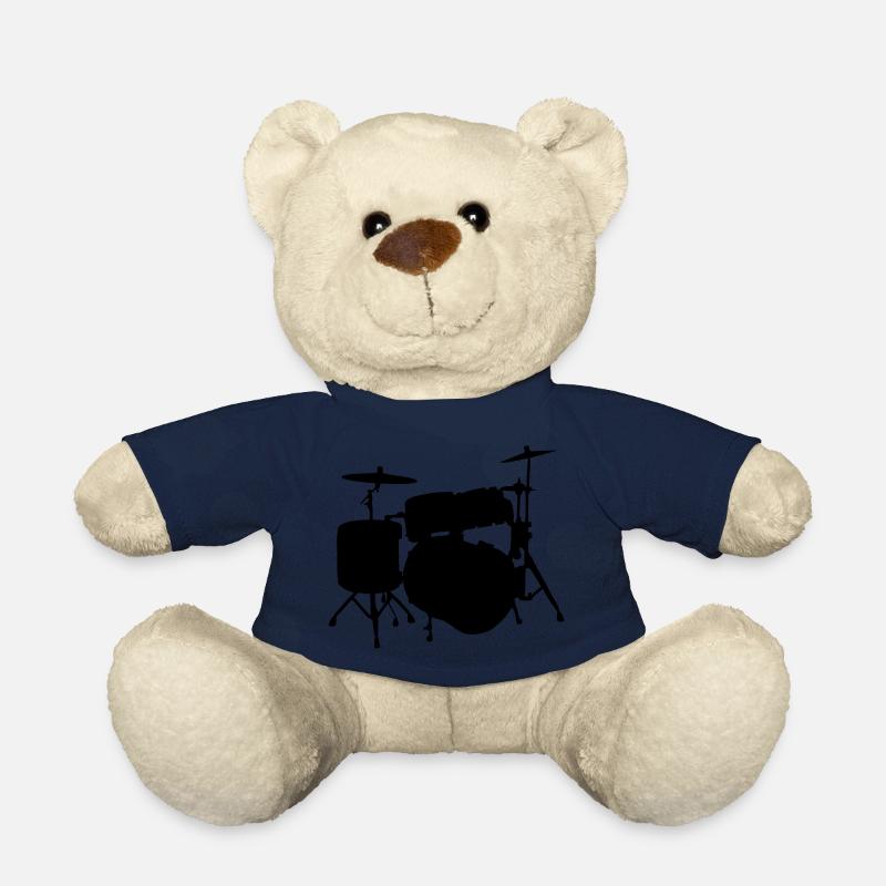 Drums, tambours - Nounours - bleu marine