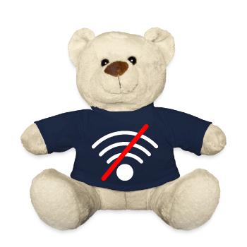 Wlan Wifi Symbol - Teddy - French Navy - Vorne