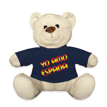 Yo Amo Espana / Ich Liabe Spain / I Love Spain - Teddy Bear - french navy - Front