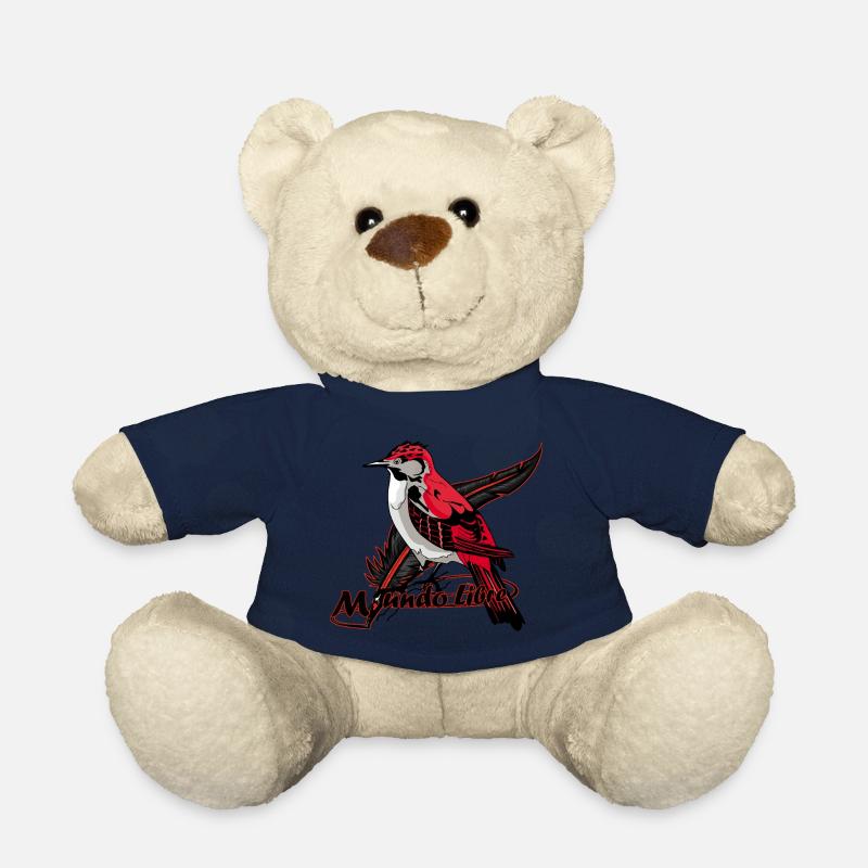 Roter Fliegenfallenvogel - Teddy - French Navy