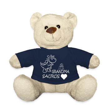 Dinosaure Dino Dinosaur - Nounours - bleu marine - Devant