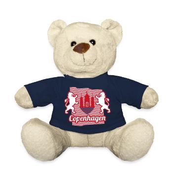 Coat of arms of Copenhagen - Teddy Bear - french navy - Front