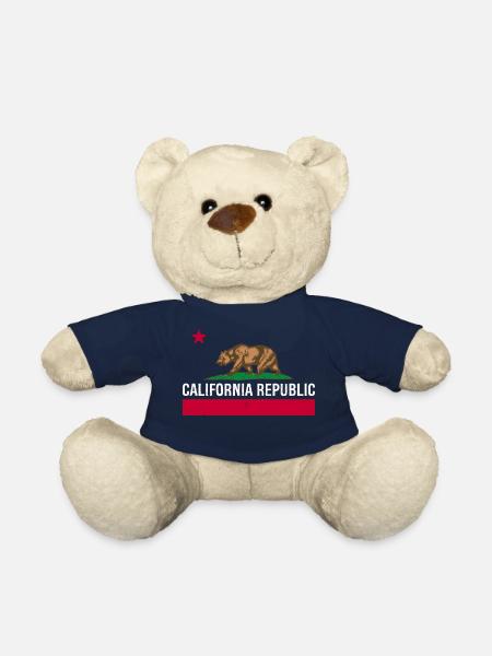 California Republic State Flag - Nounours - bleu marine