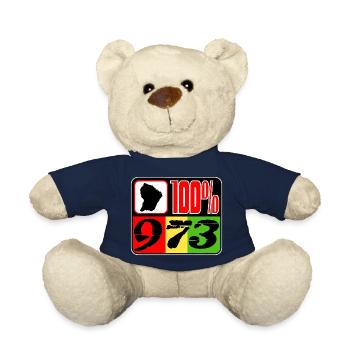 100% 973 Guyane - Nounours - bleu marine - Devant