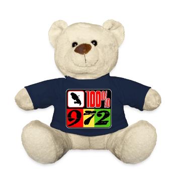 100% 972 Martinique - Nounours - bleu marine - Devant