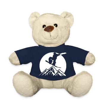 Snowboard Snowboarder - Teddy - French Navy - Vorne