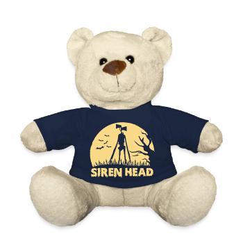 Tête de sirène - Nounours - bleu marine - Devant