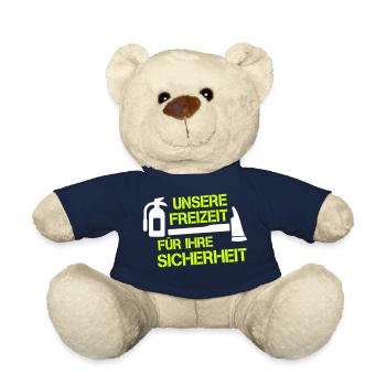 FEUERWEHR unsere Freizeit für dein Sicherheit FW33 - Teddy - French Navy - Vorne