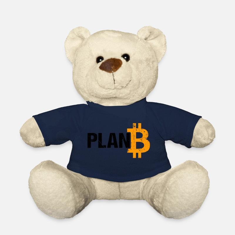 Plan B Bitcoin Krypowährung - Teddy - French Navy