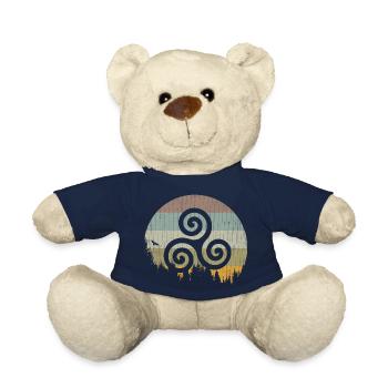 Triskele - Teddy Bear - french navy - Front