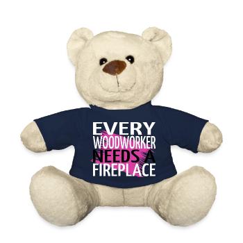 plumber john carpenter - Teddy Bear - french navy - Front