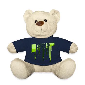 Mucus Drops Error 404 - Teddy Bear - french navy - Front