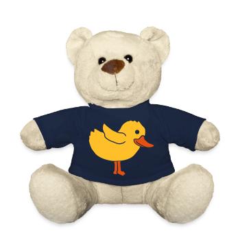 Entchen süßes Hühner Küken - Teddy - French Navy - Vorne