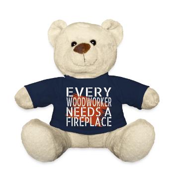 gift john carpenter tshirts axes - Teddy Bear - french navy - Front