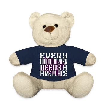 carpentry joke safety helmet - Teddy - French Navy - Vorne