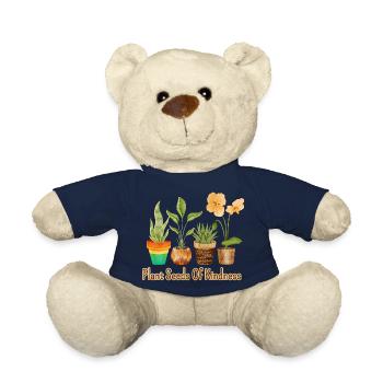Jardiniers Jardiniers Jardinage Creuser une plante - Nounours - bleu marine - Devant