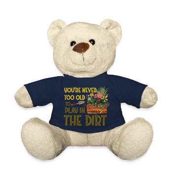 Jardiniers Jardiniers Jardinage Creuser une plante - Nounours - bleu marine - Devant