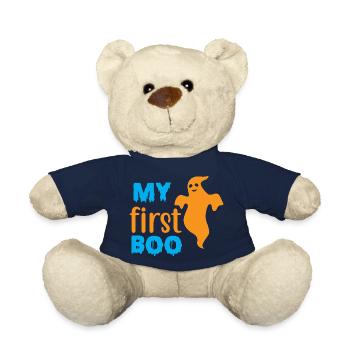 Mein erster Boo - Halloween-Humor - Teddy - French Navy - Vorne