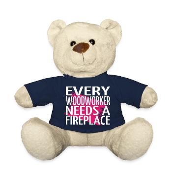 carpenter hoodies and sweatshirts apprentice - Teddy - French Navy - Vorne