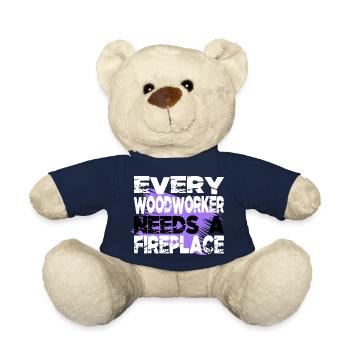 the carpenters wood union carpenter tshirts dad - Teddy - French Navy - Vorne