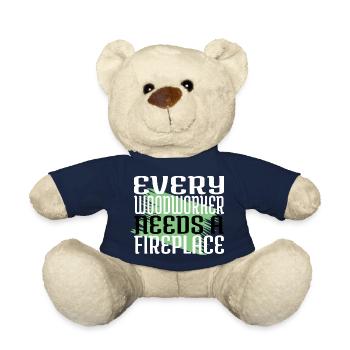 carpenter hoodies and sweatshirts chop wood - Teddy Bear - french navy - Front