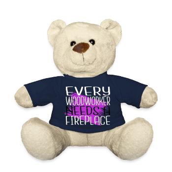 syndicat charpentier john carpenter tshirts americas - Nounours - bleu marine - Devant