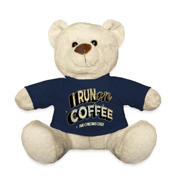 Dinosaur Fan Bday Dinosaur Tshirt Beard Gang - Teddy Bear - french navy - Front