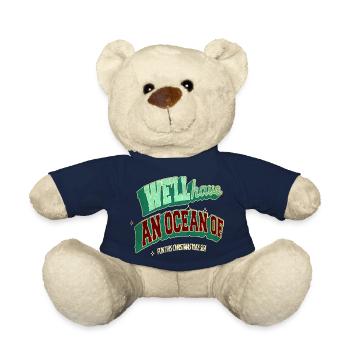 christmas vacation sayings beards bodybuilder - Teddy - French Navy - Vorne