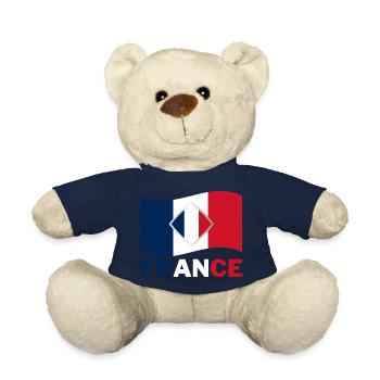 Fußballtrikot Frankreich I Fußball Francis Flagge - Teddy - French Navy - Vorne