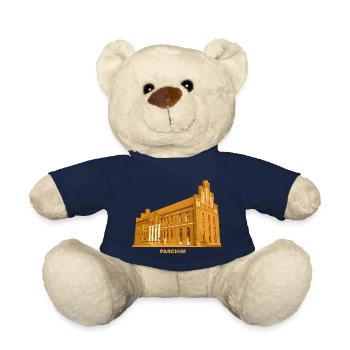 Parchim Town Hall Alter Markt Mecklenburg-Vorpommern - Teddy Bear - french navy - Front