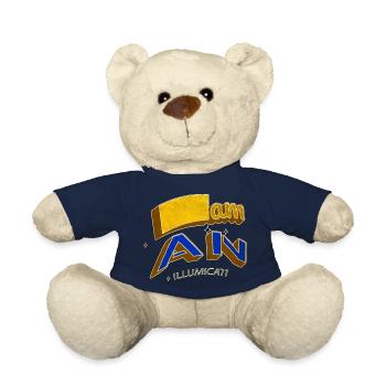 Funny Swimming Joke Piscine intérieure Sports - Nounours - bleu marine - Devant