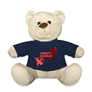 Valentine's day - cupidon - Nounours - bleu marine - Devant