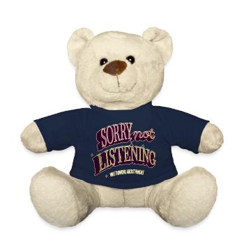 statement panda bear geek polar bear present idea - Teddy - French Navy - Vorne
