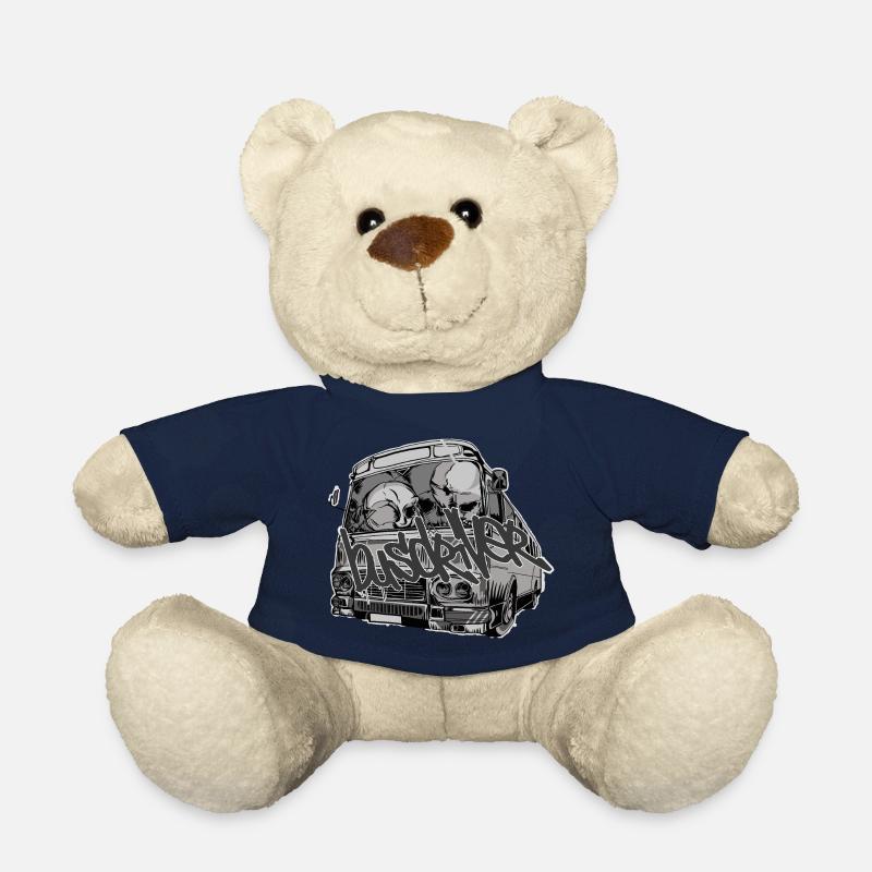 Busfahrer // Skulls // Illustration - Teddy - French Navy