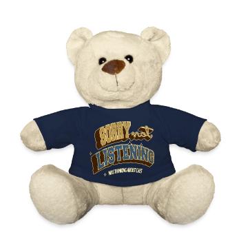 avocados geek awesome kitty funny cat owner cute - Teddy Bear - french navy - Front