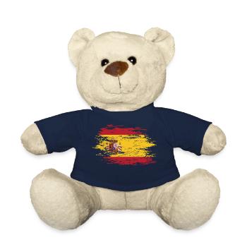 Spain flag used - Teddy Bear - french navy - Front