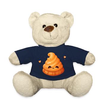 Sweet croissant :* - Teddy Bear - french navy - Front