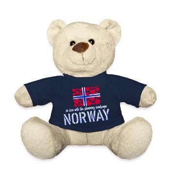 Norwegen Norge Norvège - Nounours - bleu marine - Devant