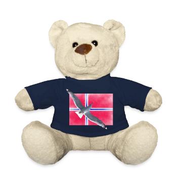 Norvège Norge - Nounours - bleu marine - Devant