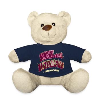 dragon hug unicorn unicorn love funny quote - Teddy - French Navy - Vorne