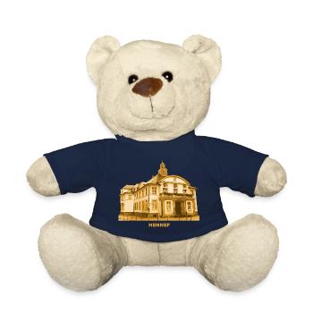 Hennef, Sieg, Hôtel de ville, Rhin, Rhénanie-du-Nord-Westphalie - Nounours - bleu marine - Devant