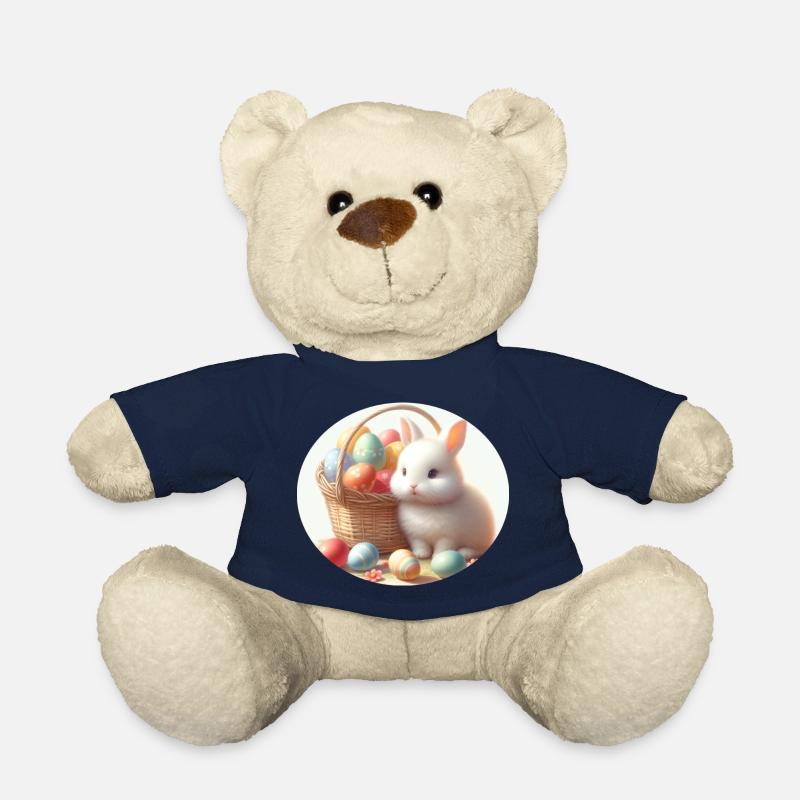 Bunny, Easter - Teddy Bear - french navy