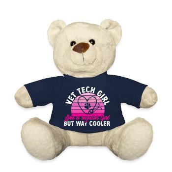 Vet Tech Veterinärmedizin Veterinärtechniker - Teddy - French Navy - Vorne