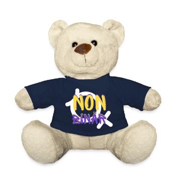 NON BINARY Identity - Teddy Bear - french navy - Front